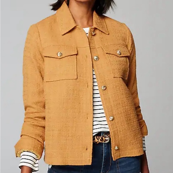 Modern Tweed Jacket J.Jill NWT - Picture 3 of 5